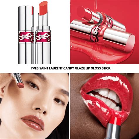 lip gloss yves saint laurent|yves st laurent candy glaze.